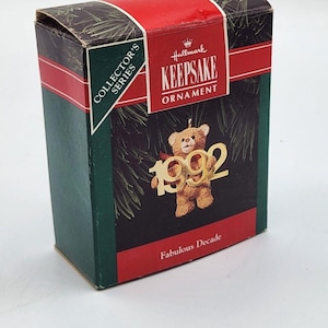 Hallmark Keepsake Fabulous Decade 1992
