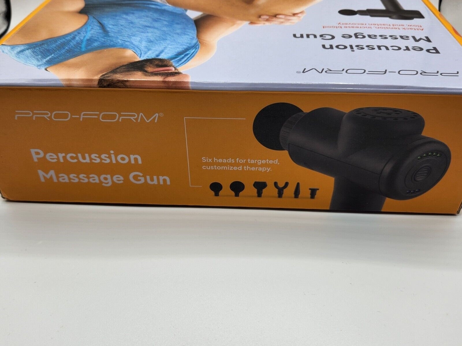 Proform Percussion Massage Therapy Gun 2400 W Attachments and Travel Case Etsy