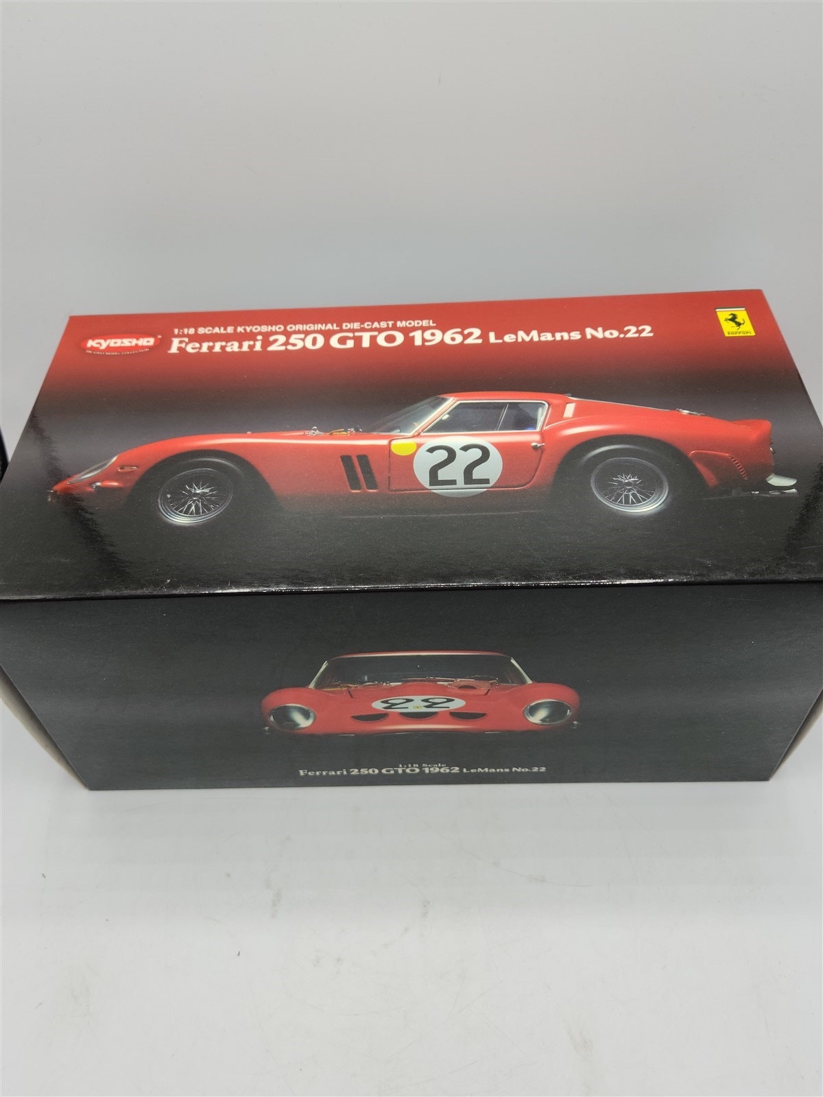 Ferrari Ferrari 250 GTO 1962 Le Mans model in 1:18 scale Man