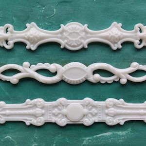 Resin decorative moulding, Furniture onlay resin Decor Furniture Upcycling Molding Shabby Chic Decor Furniture Mold scrapbooking appliques