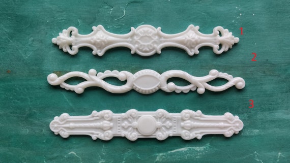 Resin Furniture Onlay, Shabby Chic Decor, Furniture Applique, 6.67 inch