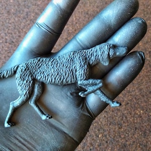 Dog/Hound resin applique, furniture appliques, furniture mouldings, resin castings, dog onlay