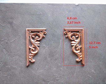 Resin Ecken Set (1Links + 1Rechts) Schicke Ecken für Upcycling von Möbeln oder Homeart-Projekte