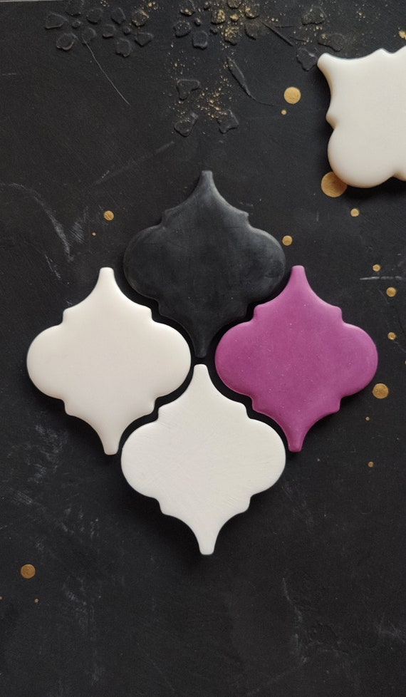 Rhombus Resin Applique, Furniture Moulding, Upcycling Onlay