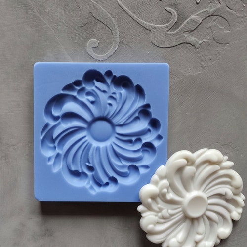 Silicone Mold Chic Pair Furniture Appliques Mold for Clay Etsy