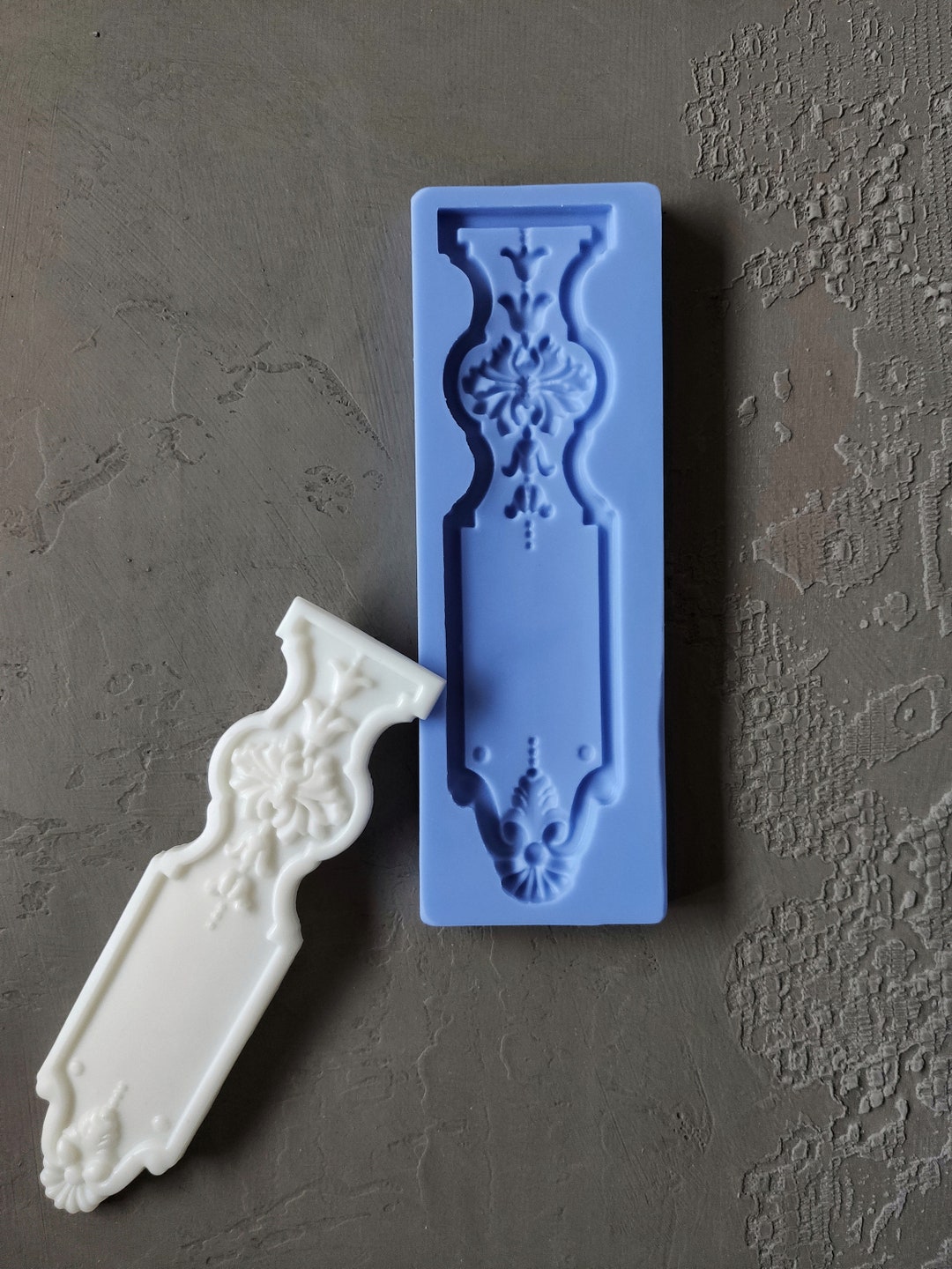 Silicone Mold for Decorative Furniture Element, Molds for Clay, Molds