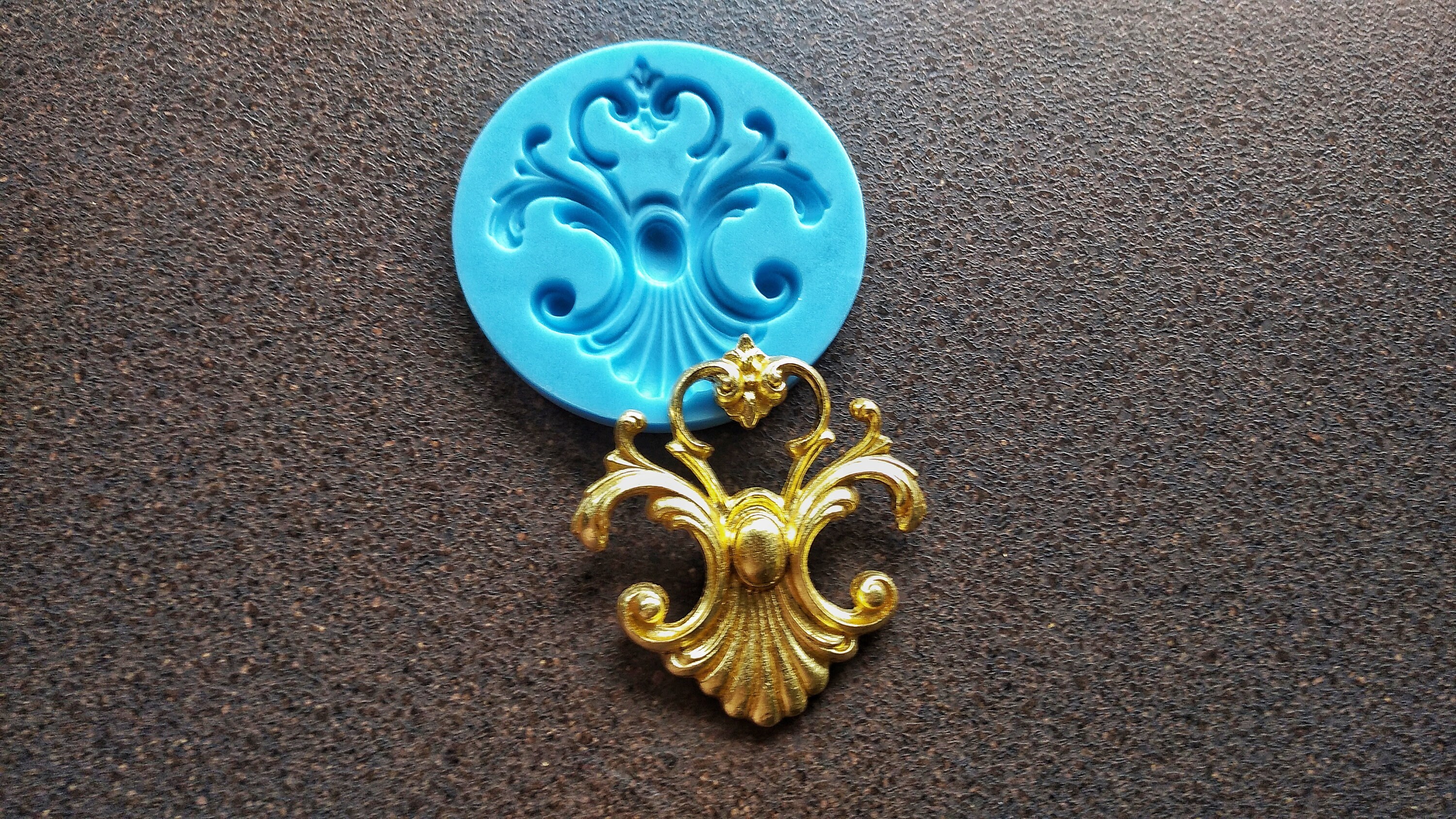 Moule En Silicone Orné – Feuilles Moulures DIY – Décoration Meubles Et Projets Créatifs