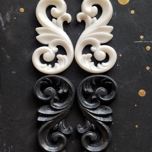 Furniture resin chic appliques for furniture upcycling ,  , applique mold , furniture applique  mould for furniture