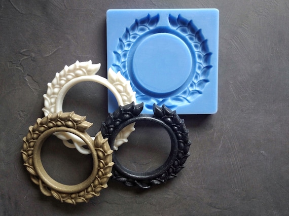 Silikonform Römer Kranz, Resin Basteln (12 x 11,3 cm)