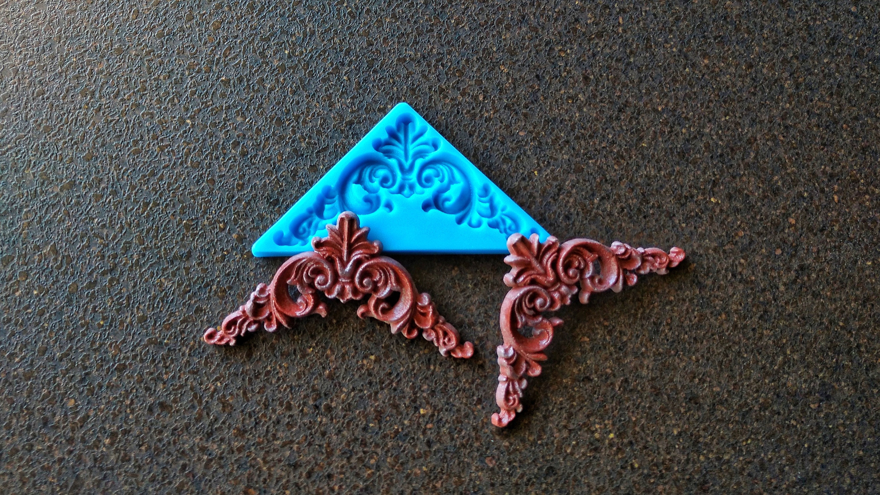 Moule En Silicone Orné – Feuilles Moulures DIY – Décoration Meubles Et Projets Créatifs