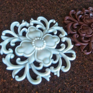 Furniture resin embellishment, furniture appliques, ornate mouldings, furniture upcycling,