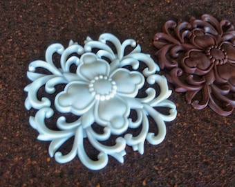 Ornate Resin Furniture Applique: DIY Home Decor (3.74 inch)