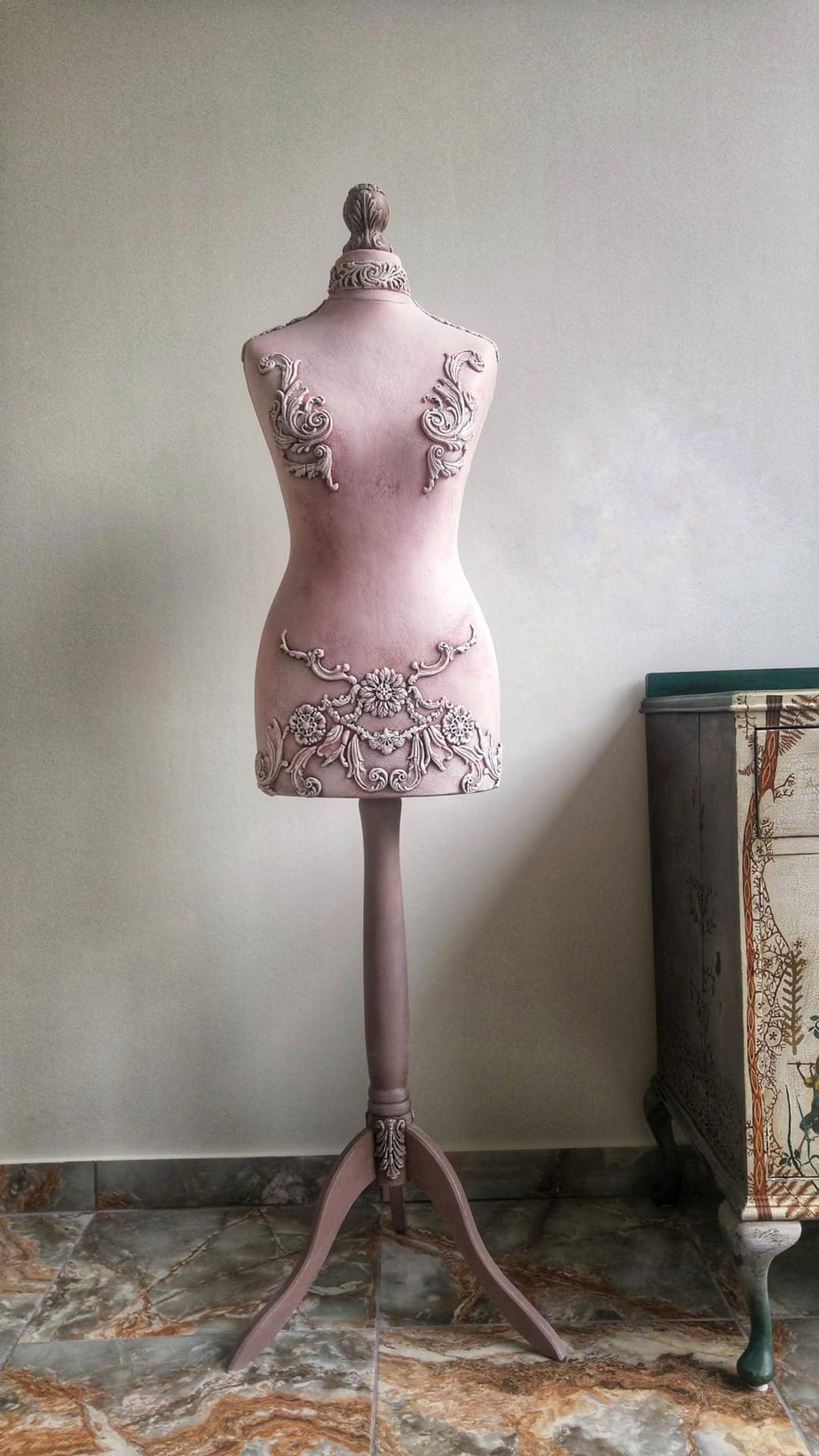 Decorative Resin Mouldings 2pcs Furniture Appliques Etsy Hong Kong