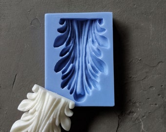 Silicone Mold, Acanthus Leaf Applique, Furniture Embellishment - Etsy