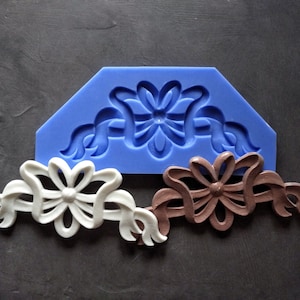 Silicone Mold Bow, Furniture embellishment, furniture appliques, furniture upcycling, vintage makeover, bow overlays