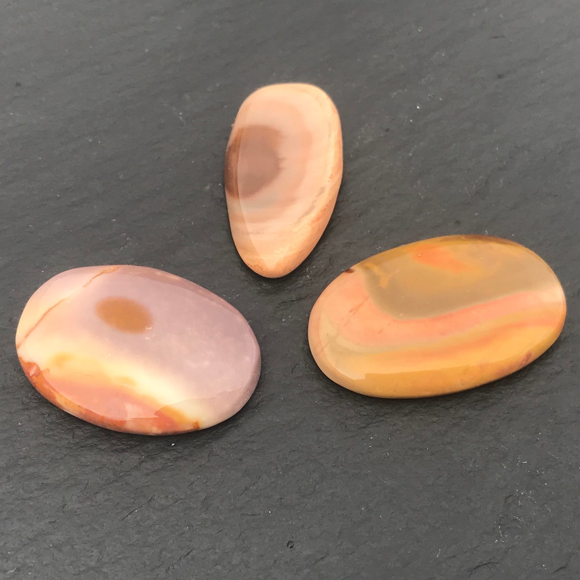 polychrome jasper ashtray
