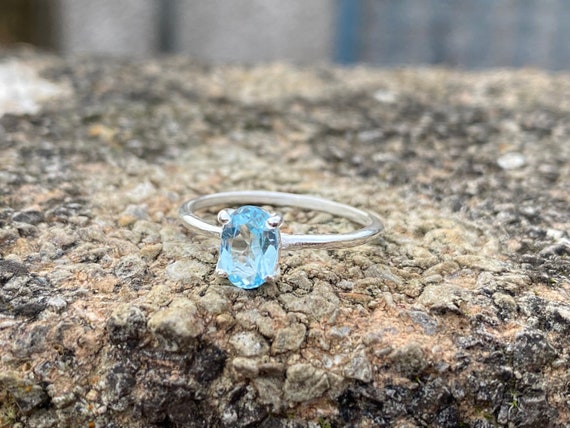 Blue topaz etsy sale
