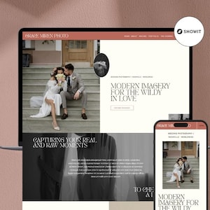Showit Website Template, Photographer website template, Website Template for Photographer, Photography Website, Showit Website Design