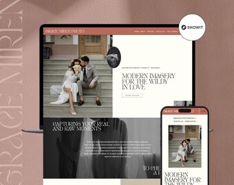 Showit Website Template, Photographer website template, Website Template for Photographer, Photography Website, Showit Website Design