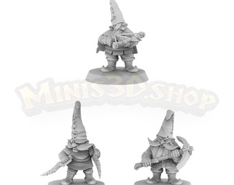 Gnome - HQ Dungeon by Minis3D