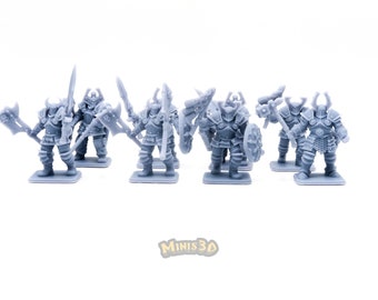 Chaos Warrior Remake - HQ Dungeon by Minis3D