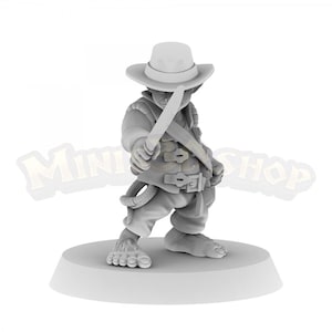Indiana Jones Halfling Archaeologist OP002