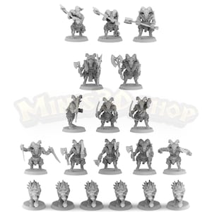 Mound of the Beastmen - HQ Dungeon by Minis3D