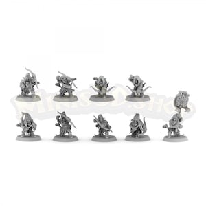 Swamp Goblin Archer - Pack 2 (9M) HG061