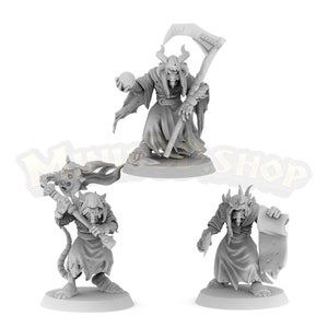 Skaven Sorcerers - Pack (3M) VA163