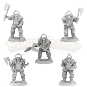Chaos Warrior Classic Remake - HQ Dungeon by Minis3D