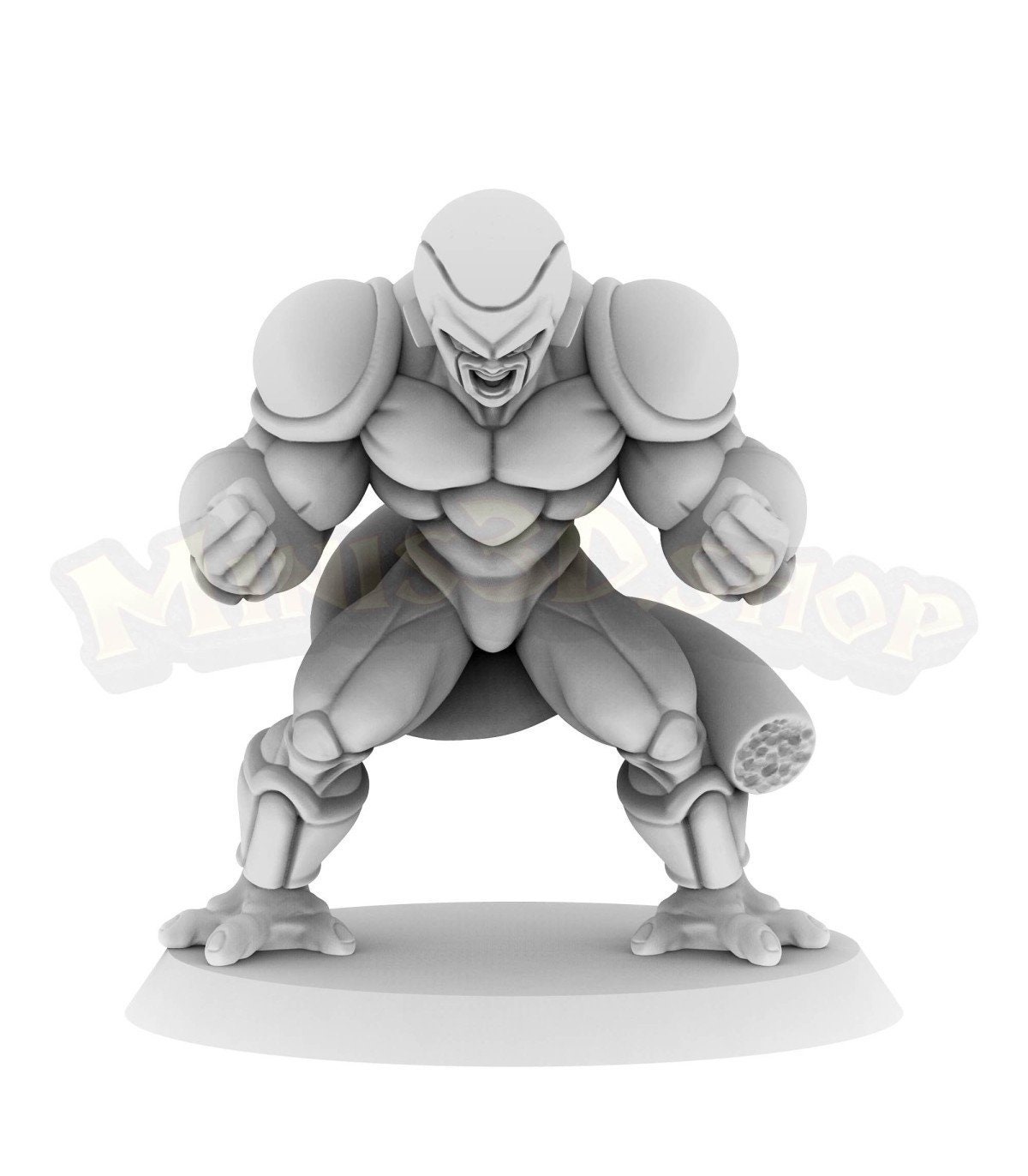 Adesivo Desenho Dragon Ball Z Freeza Primeira Forma Resinado