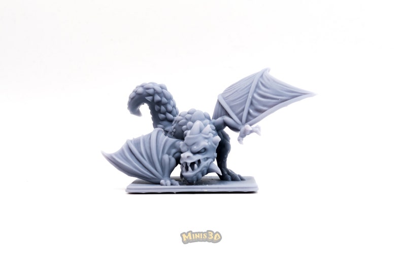 Cave Dragon Fire Dragon Custom Heroquest D&D Gloomhaven | Etsy