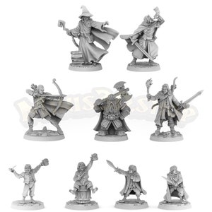 The Fellowship of the Ring SDLA - Minis3D