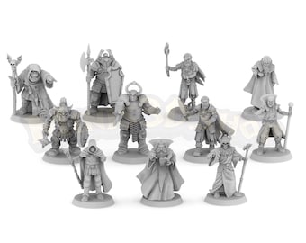 Endbosse: Ulag, Gulthor, Mentor, Grak, Ragnar, Warlock Lord, Balur, Zargon – HQ Dungeon von Minis3D