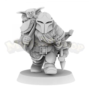 Mandolarian Halfling Warrior OP004
