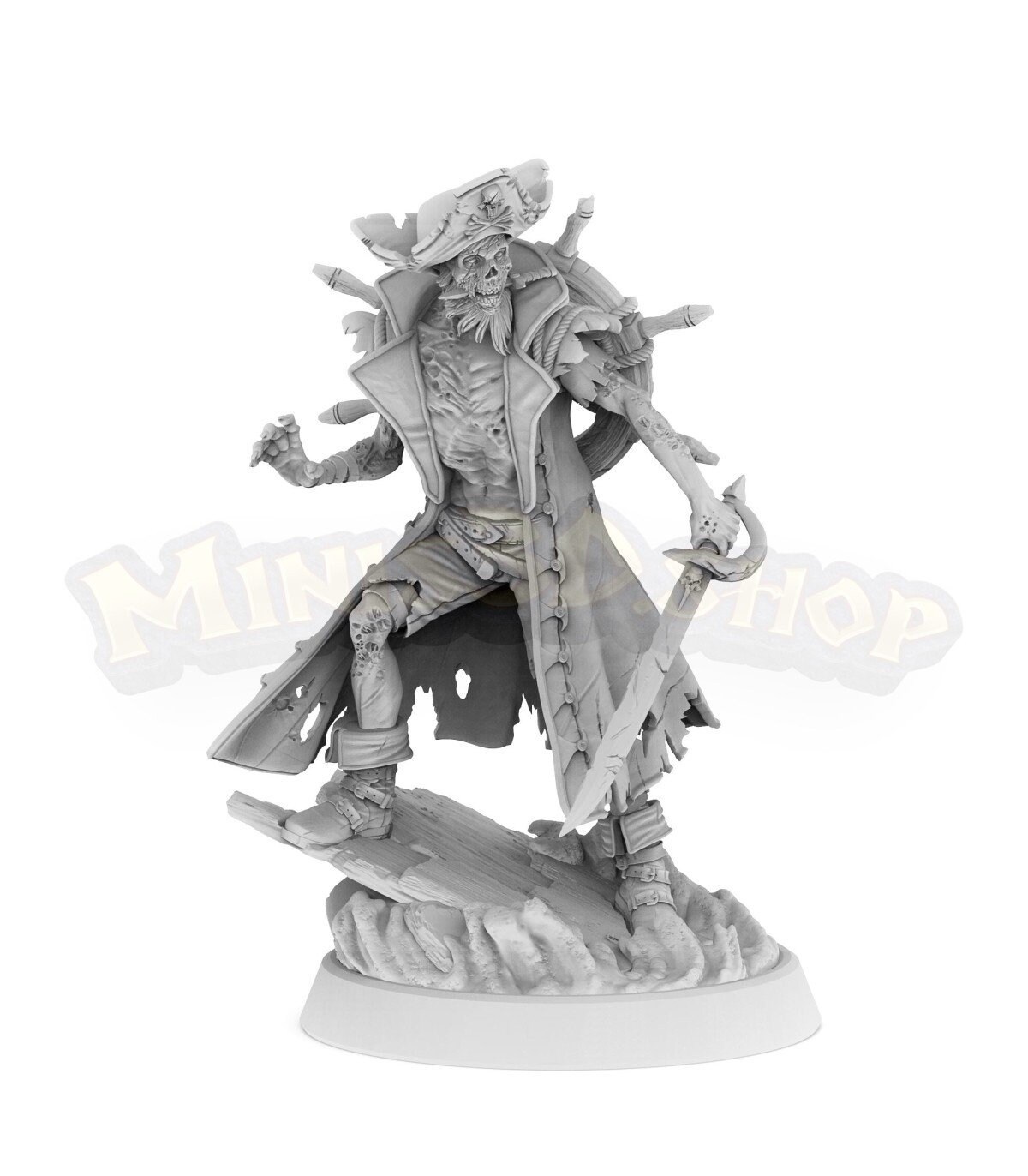 Pirate Captain Ghost Ship B VA137
