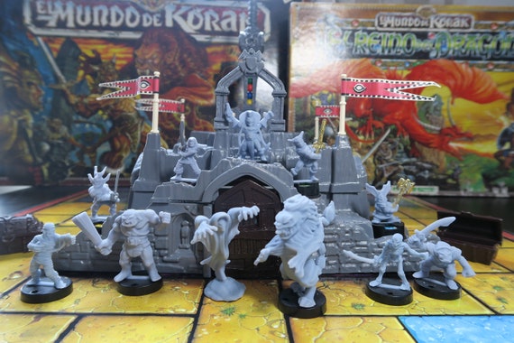 HEROQUEST Kellar's Keep Complete resin miniature set