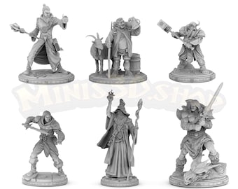 Heroes Primal - Minis3D