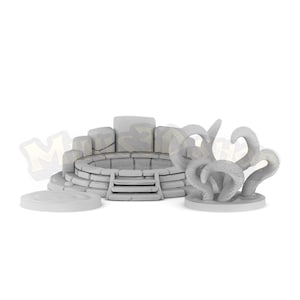 Portal Arcadia HQ Dungeon by Minis3D Pack Portal (3M)