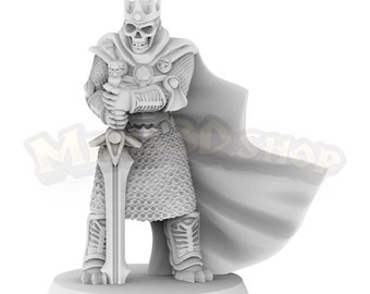 King Skeleton - HQ Dungeon by Minis3D