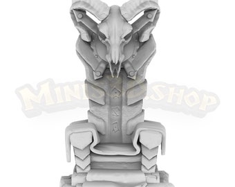 Throne - HQ Dungeon by Minis3D