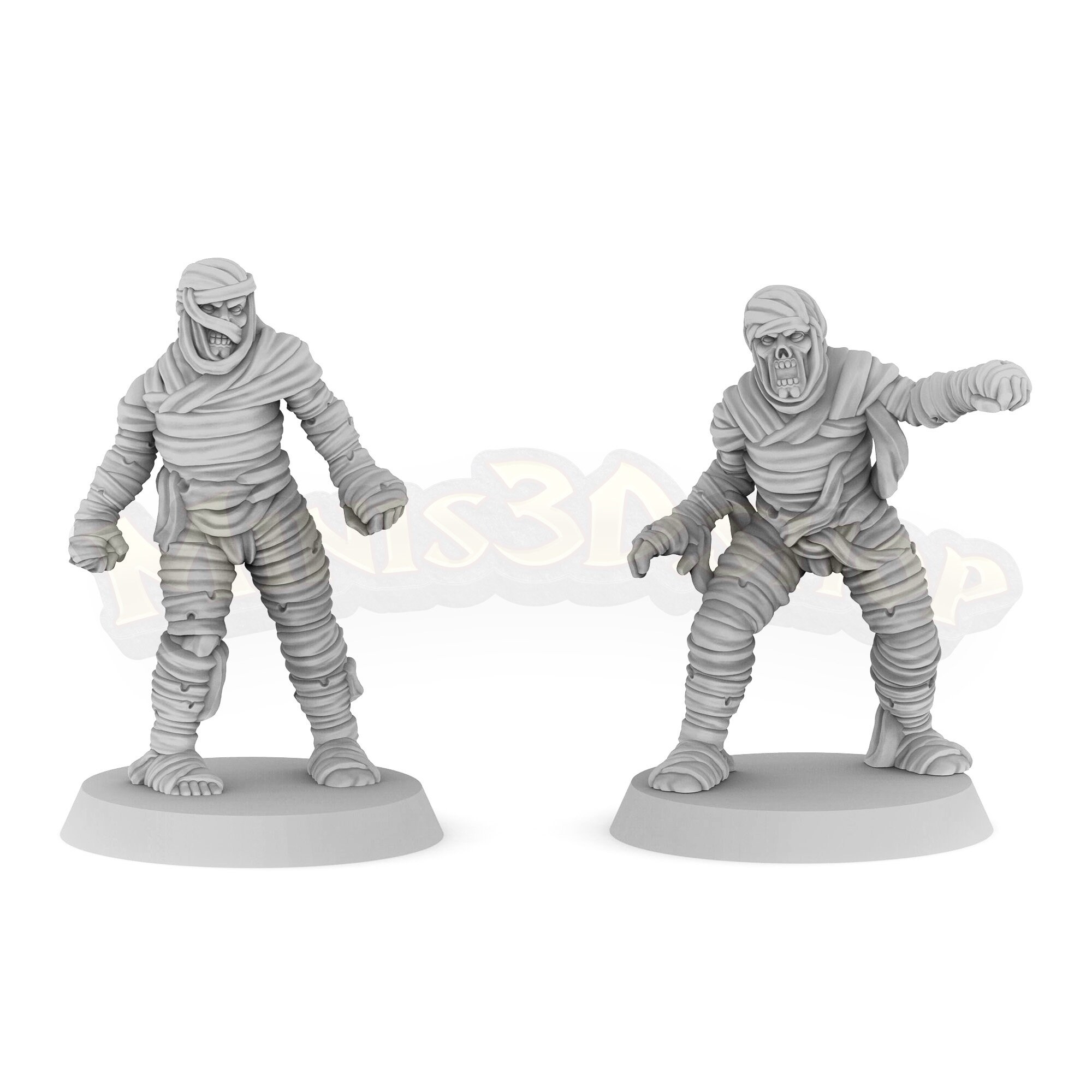 Mummy Remake Update - HQ Dungeon by Minis3D