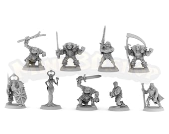 Custom Bosses Classics 1/2 – HQ Dungeon von Minis3D
