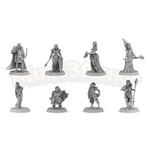 Heldinnen – HQ Dungeon von Minis3D