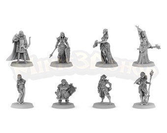 Eroine - HQ Dungeon di Minis3D