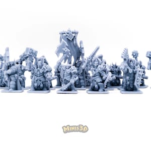 Blood Warriors 2 - HQ Dungeon by Minis3D