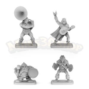 Helden Bardic – Minis3D & Enfenix