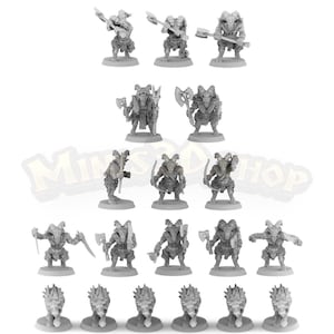 Beastmen Barrow - Pack (19M) CV012
