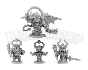 Chaos & Gargoyle Arcadia - HQ Dungeon by Minis3D