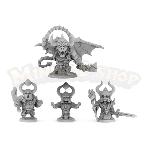 Chaos & Gargoyle Arcadia - HQ Dungeon van Minis3D